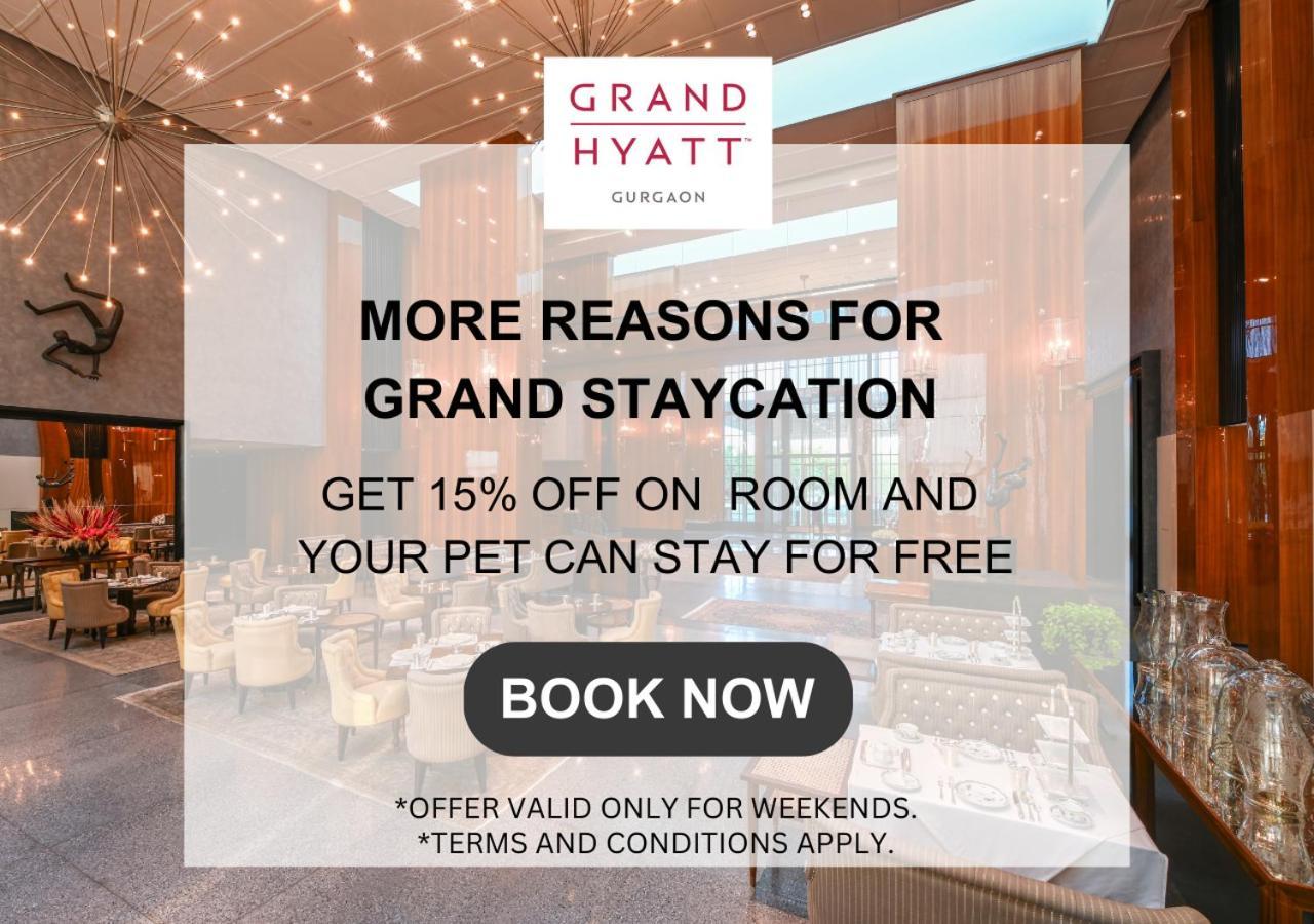 ホテル Grand Hyatt グルガウン エクステリア 写真